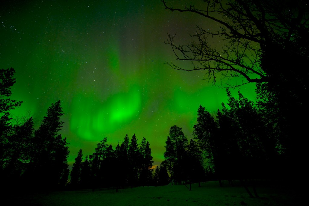 Nothern Lights photoshoot, Finland,