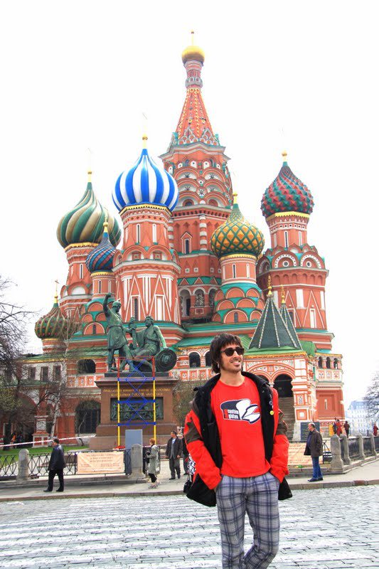 at the Red Square in Moscow