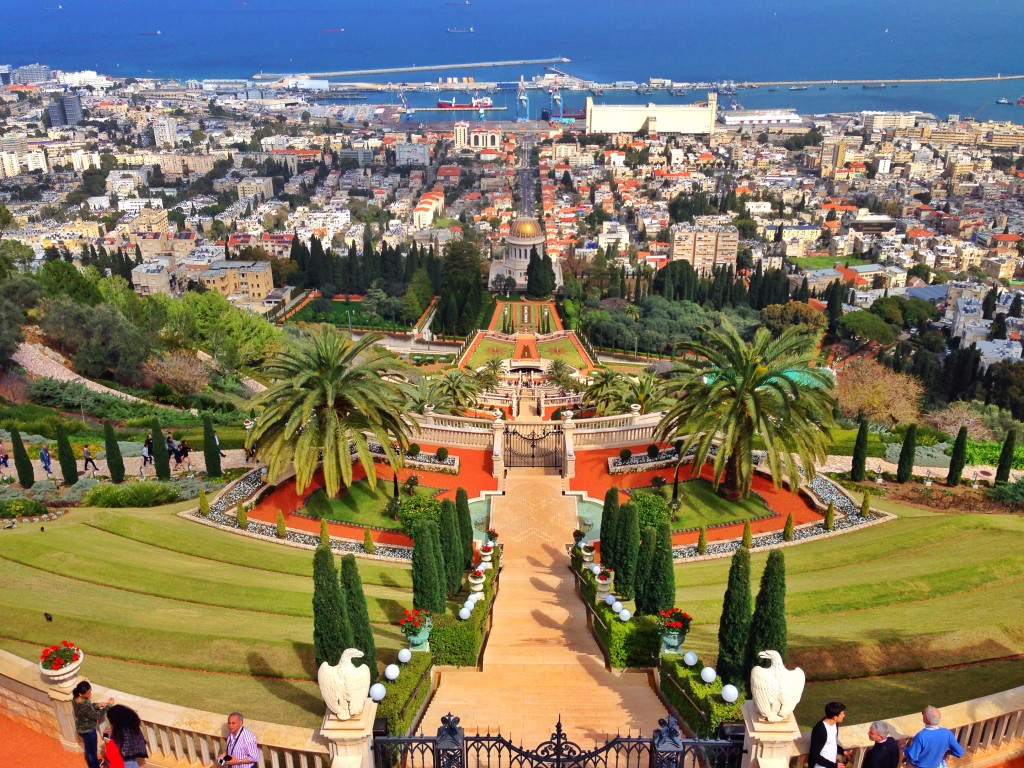 haifa israel bahai gardens