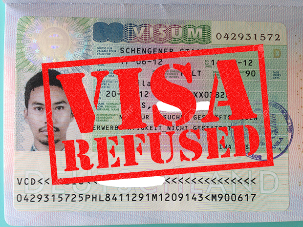 schengen visa rejection